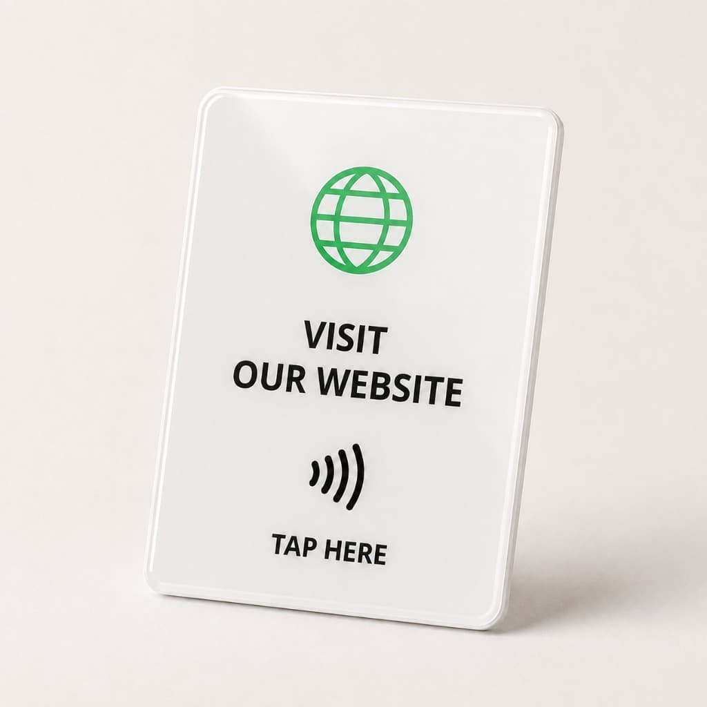 Website tile that reads Visit our website
